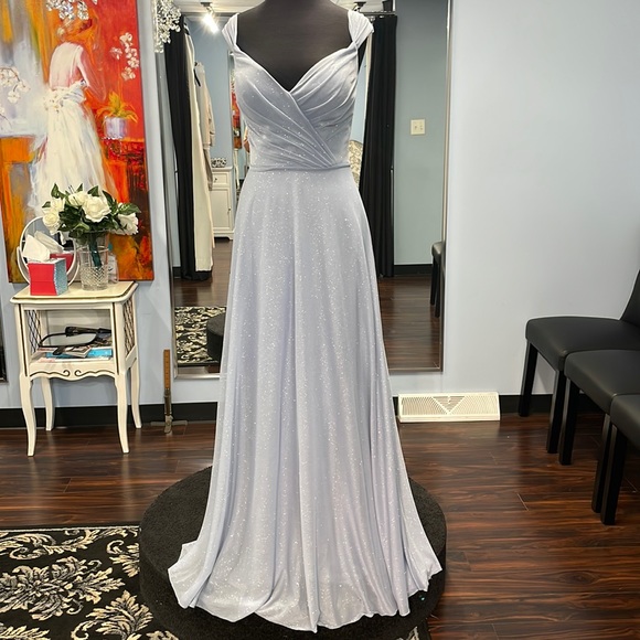 Shimmer bridesmaid dress by Christina wu - Picture 1 of 5